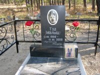 Памятники на кладбище домашних животных